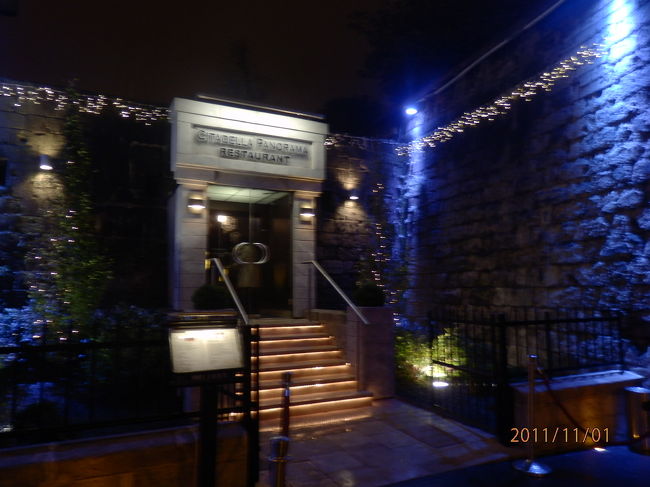 ２０時１５分頃にレストランをでて、すぐにドナウ川クルーズへと。