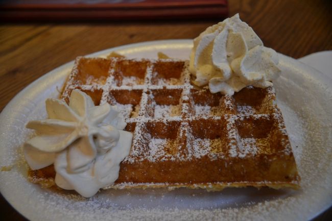 ブリュッセル式ワッフル♪