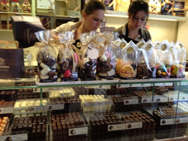 こっちもチョコ〜