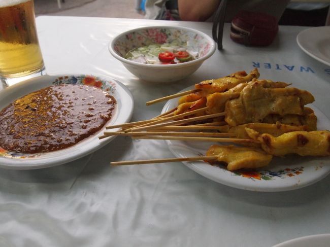 とりのサテ。つまみに最高。