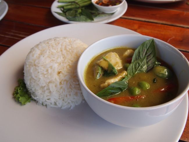 このグリーンカレーは絶品でした。<br />少し遠くへ来たかいがあった。