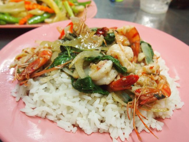 その後に、食堂街で最後の夕食。