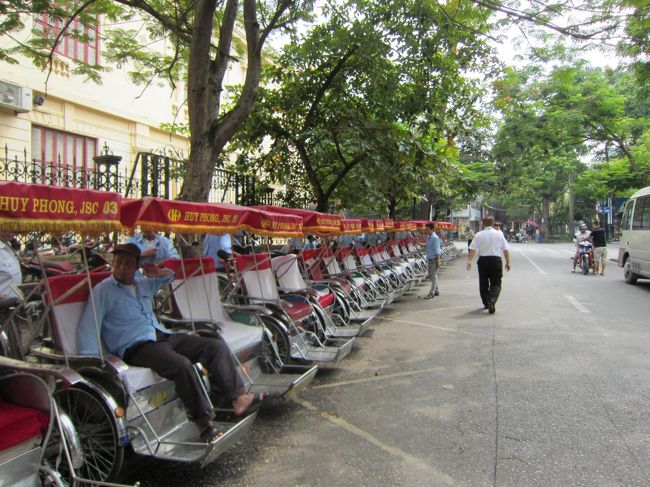 シクロにも乗りました。