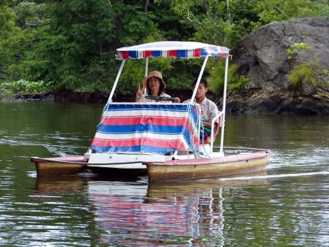 ４５ ２０１２年夏休み５泊６日の北海道旅行 大沼合同遊船のペダルボート 大沼 駒ケ岳 北海道 の旅行記 ブログ By ミシマさん フォートラベル