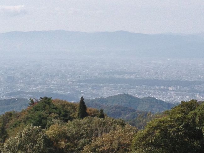比叡山から見た京都市街
