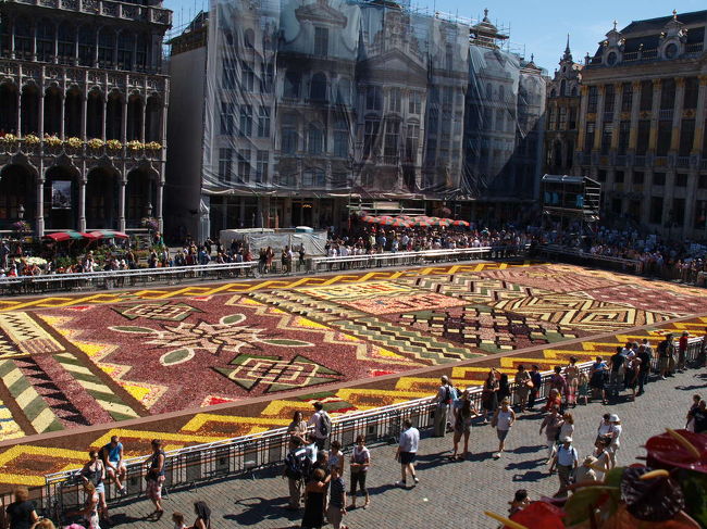 有料で市庁舎のバルコニーに登ることができます。