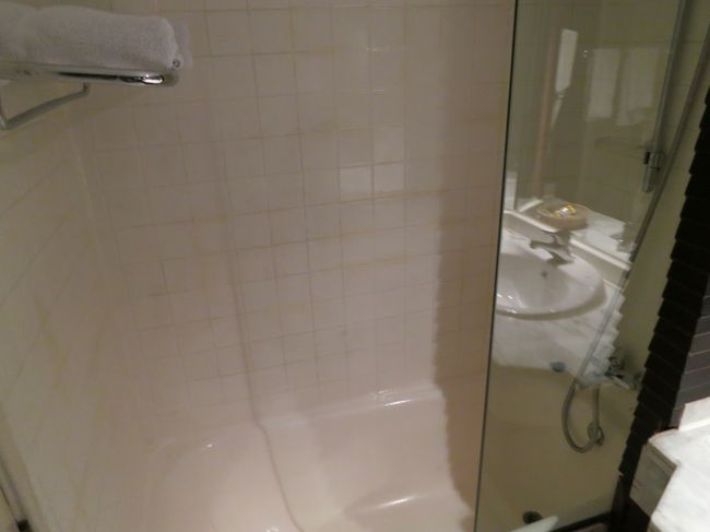 このバスタブにカーテンがなくて、<br />シャワー入るといつも外が水浸しでしたｗ<br /><br /><br />ガラスのある奥側に寄って、シャワーを浴びてたけど。<br /><br /><br />バスタブの外に漏らさず、シャワーに入れる人がいるのだろうか。