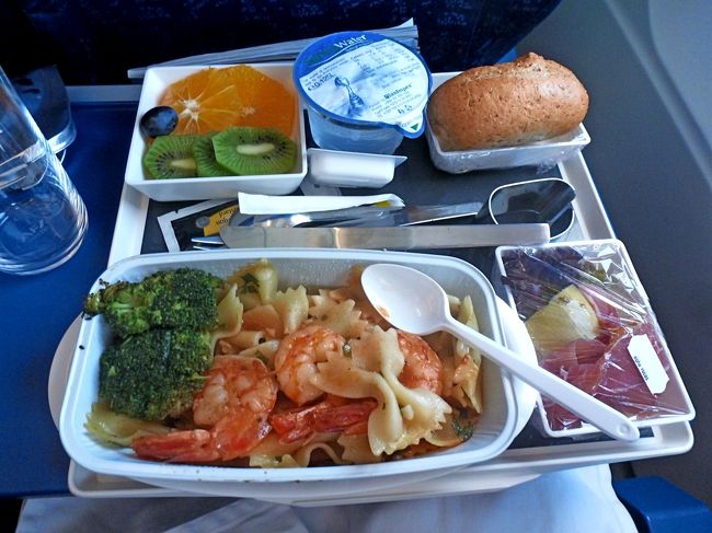 1609ビジネスクラスの食事