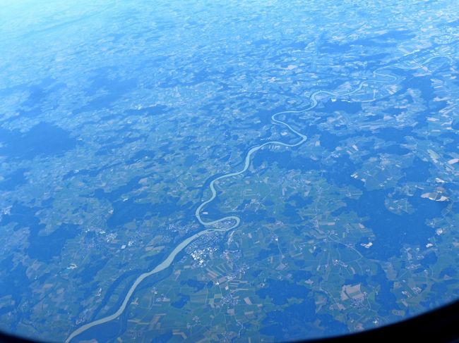 Wasserburg付近のInn川