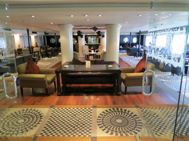 クルーズ船に戻って、小休止