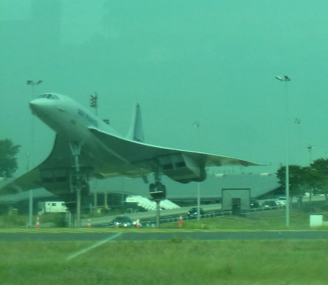 フランスが誇ったコンコルドが展示