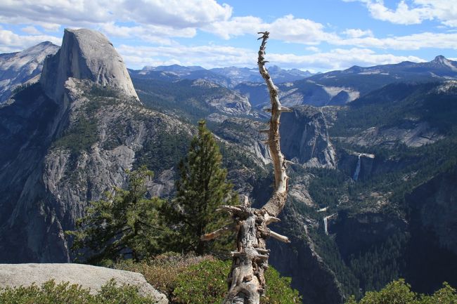 いろいろな角度からのハーフドーム