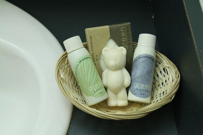 石鹸も熊ちゃんです