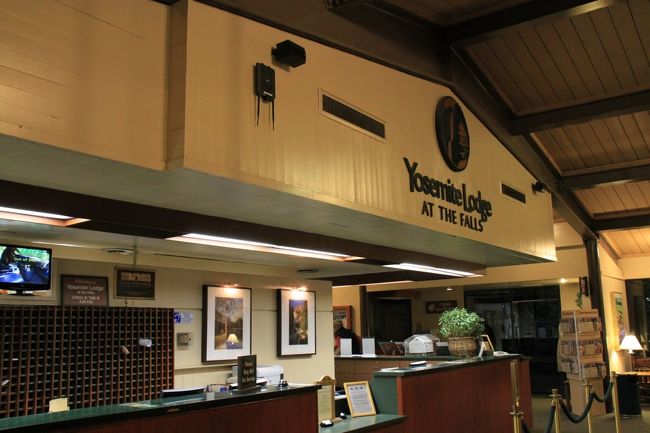 ヨセミテロッジで宿泊