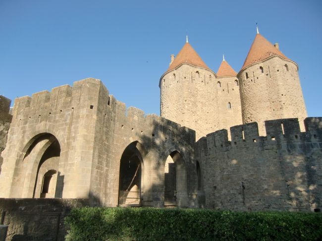 カルッカッソンヌのお城です。