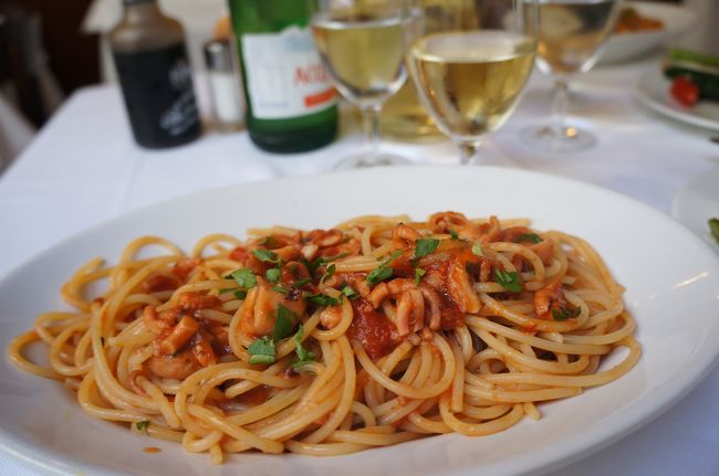 パスタは、カラマリのトマトソース。<br />これまた絶品！<br /><br />おいしゅうございました☆