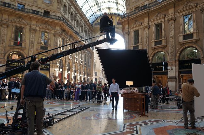 午後はお買物したり、散策したり、プラプラ〜っと。<br />ガッレリアでは、何やら撮影！？<br />街並みも人も絵になるね〜