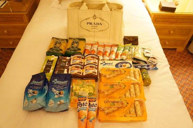 ホテルに戻って、本日の釣果（笑）をパチリ！