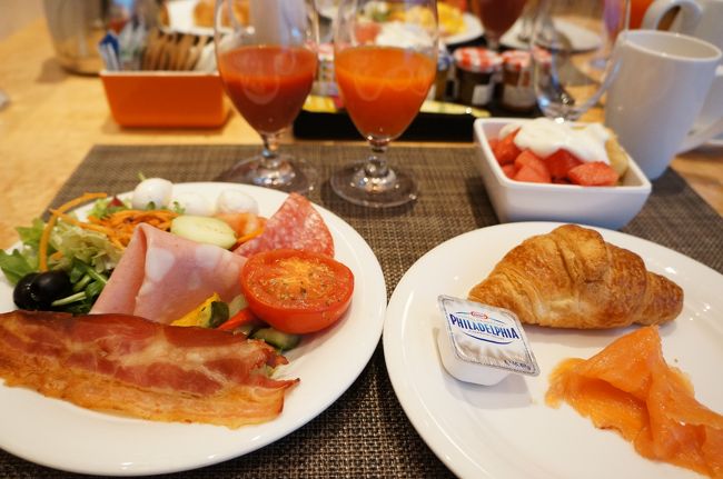 ☆６日目☆<br /><br />イタリア最終日。<br />あぁー、帰りたくないなー（涙）。<br /><br />それでも、張り切って朝食☆<br />ホントに美味しぃ！