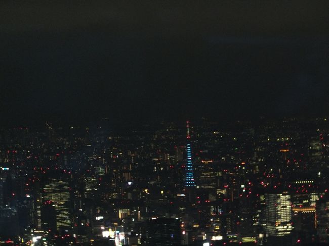 展望回廊より<br /><br />東京ﾀﾜｰが小さい！