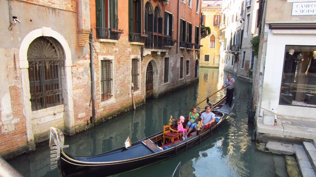 サンマルコ広場からベネチアの迷路を町歩きに