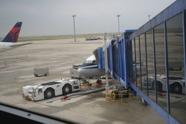 北京までの飛行機はB737-800