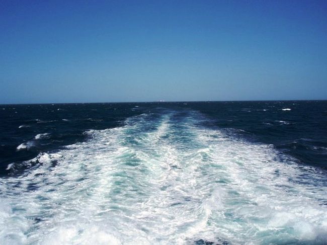海がきれ〜！