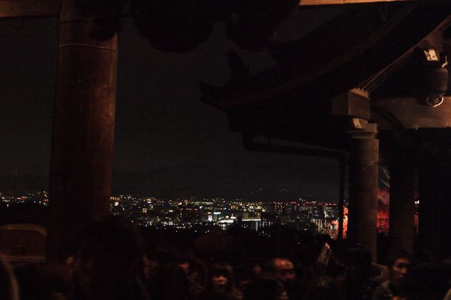 清水の舞台からの夜景