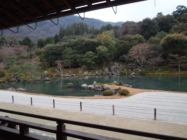 嵐山に移動し、天龍寺へ来ました。