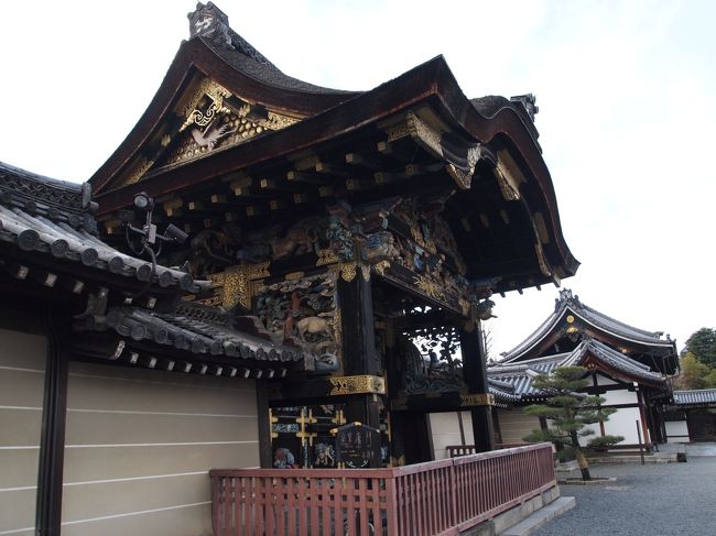 国宝の唐門です。