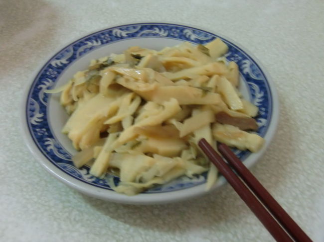 友が頼んだ筍料理<br /><br />（これも美味しいですね）