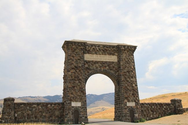 北側のゲートです