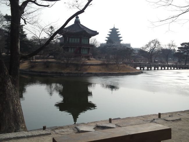 水面に移る建物がキレイ♪