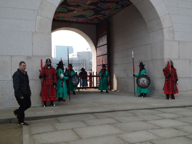 衛兵交代だったようです！<br />ラッキー♪