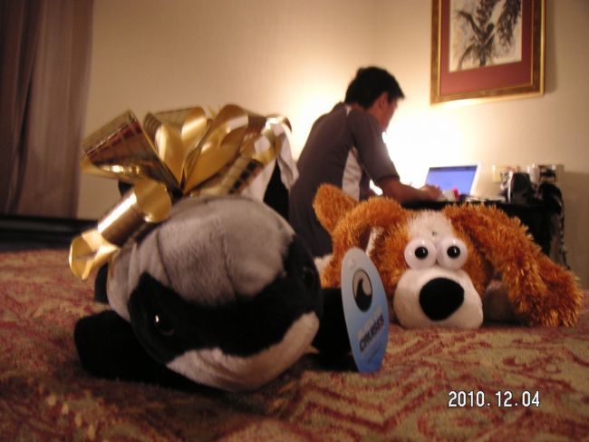 ご主人様はお部屋でお仕事？<br />歴史のあるホテルでしたが、リノベーションも良くされていて快適なお部屋でした！ <br /><br />