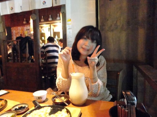 カクテルマッコリ美味しかった〜♪