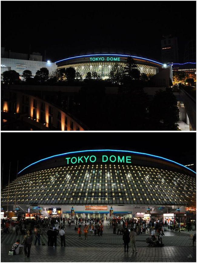 <br />①ＴＶのスポーツニュースでよく見る<br /><br />　<br /><br />　<br /><br />　<br /><br /><br />　東京ドーム♪♪　ついにやって来ました。