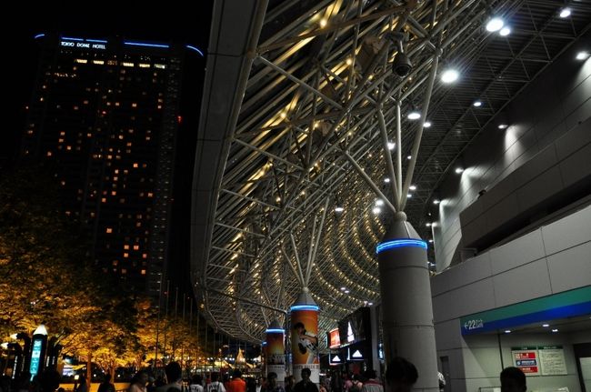 ①名古屋ドーム・京セラドーム・札幌ドーム<br /><br />　そして東京ドームと今年はよくドーム球場を<br /><br />　制覇したものだ。<br /><br />　残りは西武ドーム＆ヤフードームのみ