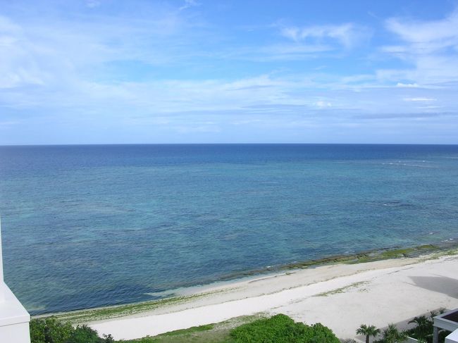 ホテルの部屋からの眺め。