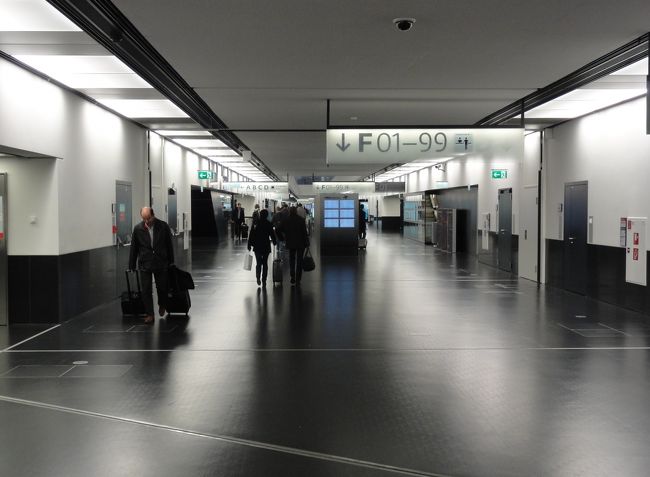 「黒」　を基調にシンプルな　「ヴィエナ国際空港（ウィーン）」　で良かったです。<br /><br />　<br />「ヴィエナ」　は　「英語」　。<br /><br />「ウィーン」　は　「ドイツ語」　。