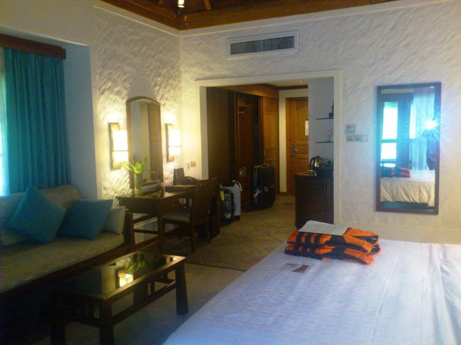 ビーチサイド・コテージの部屋です。<br />快適です！