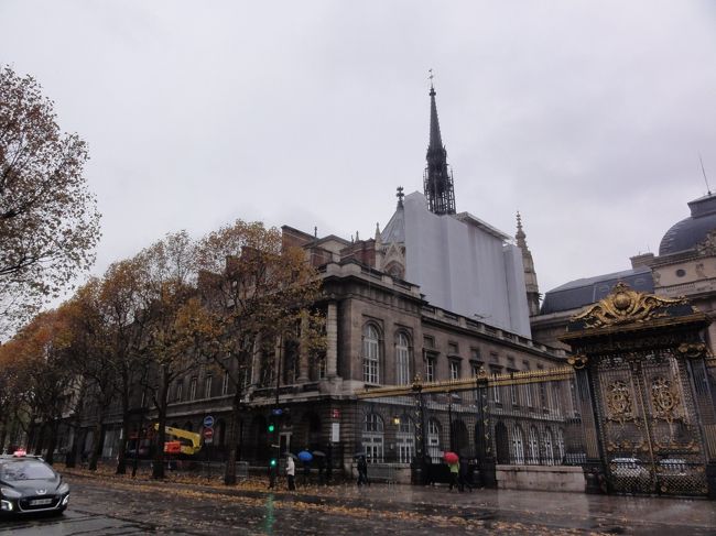 最後に振り向いて工事中を一枚。