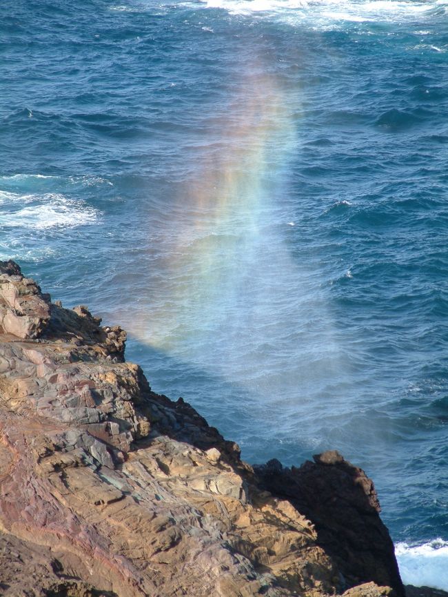 津黄竜宮の潮吹き。<br /><br />虹龍が顕れた。
