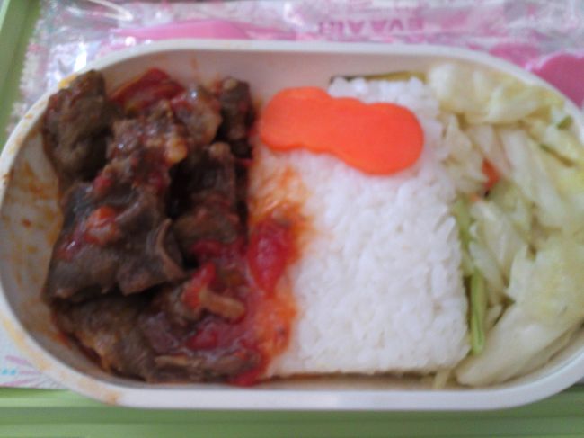 にんじんがリボン形だっ！