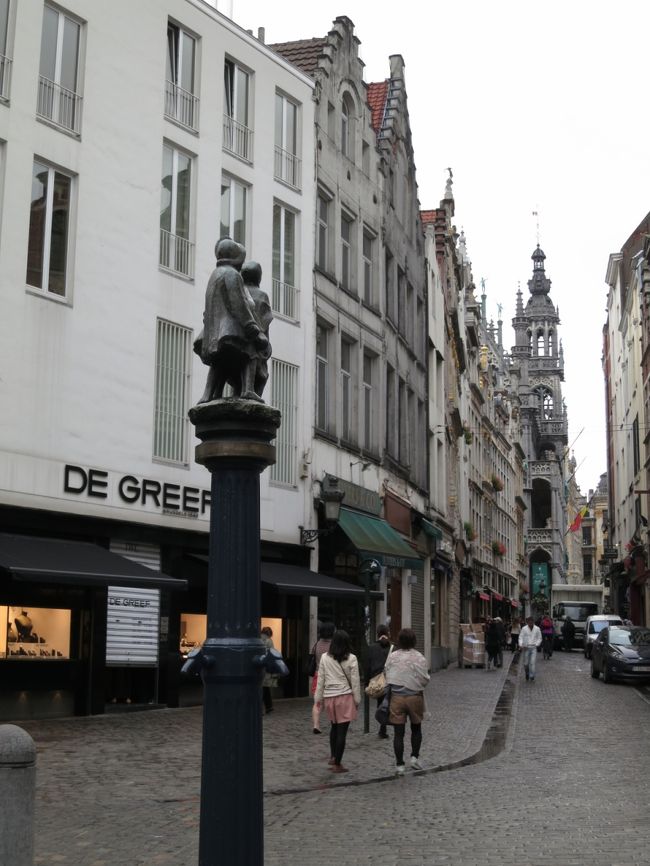 グランプラスまでもう少し。