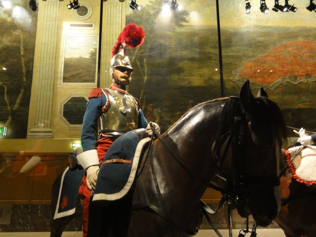 「ナポレオン戦争」　時代の展示物。