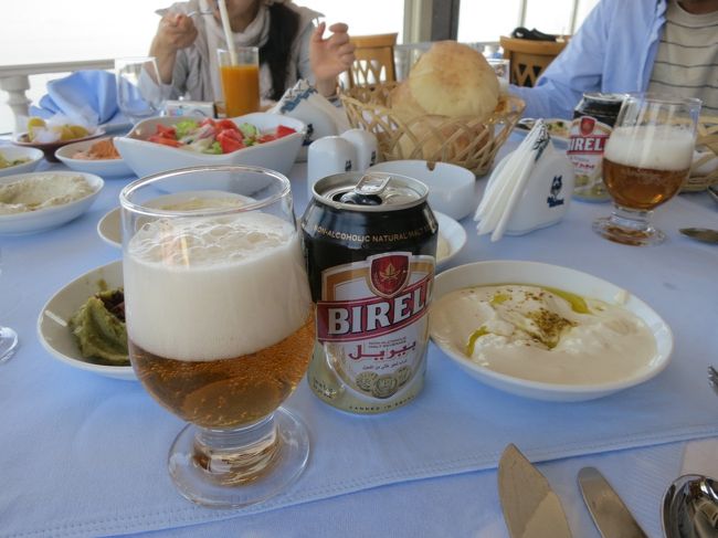 ノンアルコールビール。<br /><br />これは、ルクソールビールの１０％の味に似ているまずさでした。<br /><br />いらないと注文しなかったおひとり様参加男性にもおすそ分け。<br /><br />彼とは、別のを頼むとおすそ分けっこしていました。