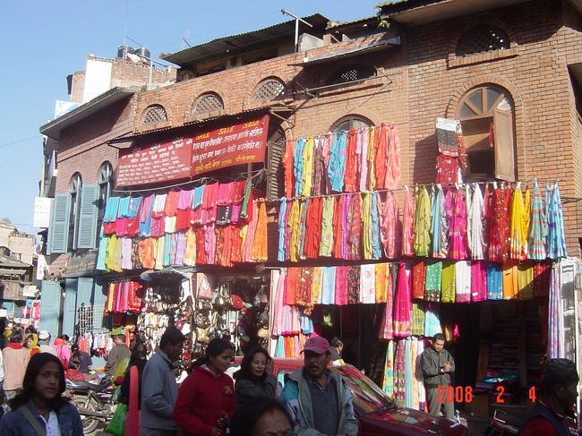 カトマンドゥ市内の様子