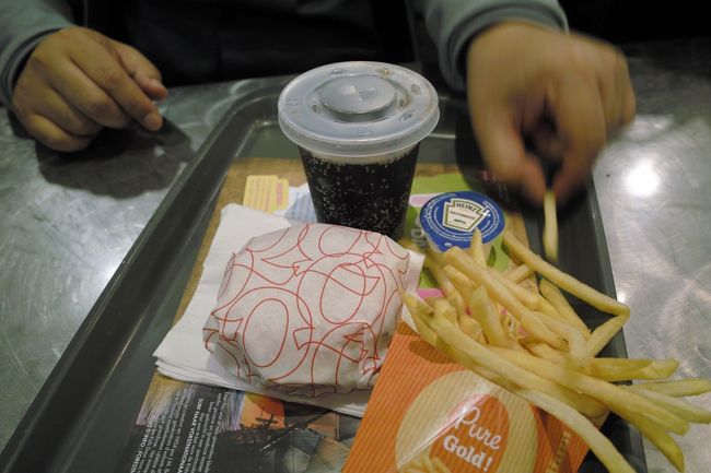 ポテトの味がやっぱり薄味でした。