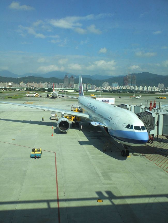 わたしが乗った飛行機です。<br />安全運転ありがとう。